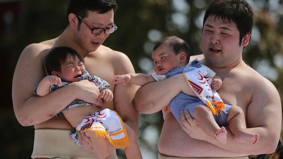 Newborns in Japan are at a new low, while fewer couples marry